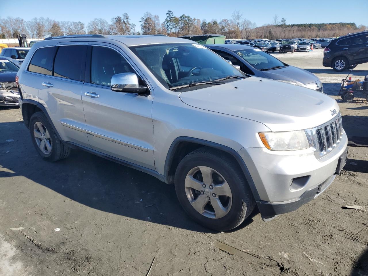 2012 Jeep Grand Cherokee VIN 1C4RJFBG0CC155541 Copart auction photo, rear end damage thumbnail 4