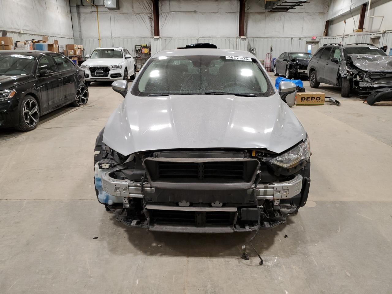 2020 Ford Fusion VIN 3FA6P0HD0LR219046 Copart auction photo, front end damage thumbnail 5