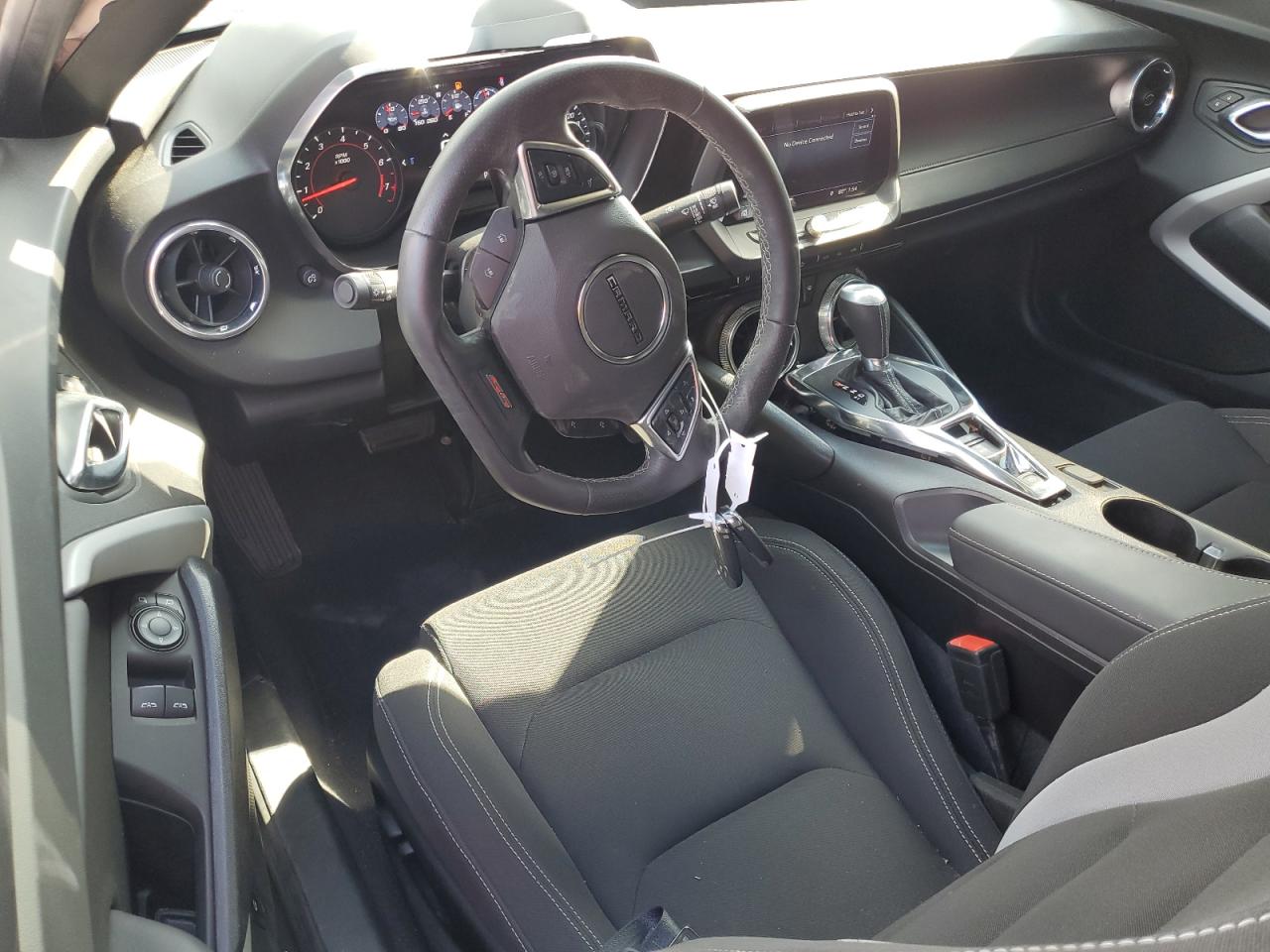 2019 Chevrolet Camaro VIN 1G1FF1R76K0135512 Copart auction photo, front end / side damage thumbnail 8