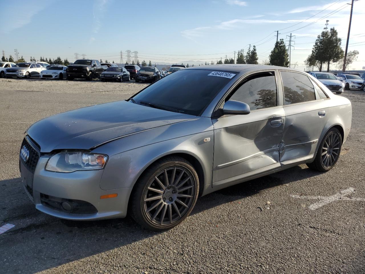 2007 Audi A4 VIN WAUBF78E87A113423