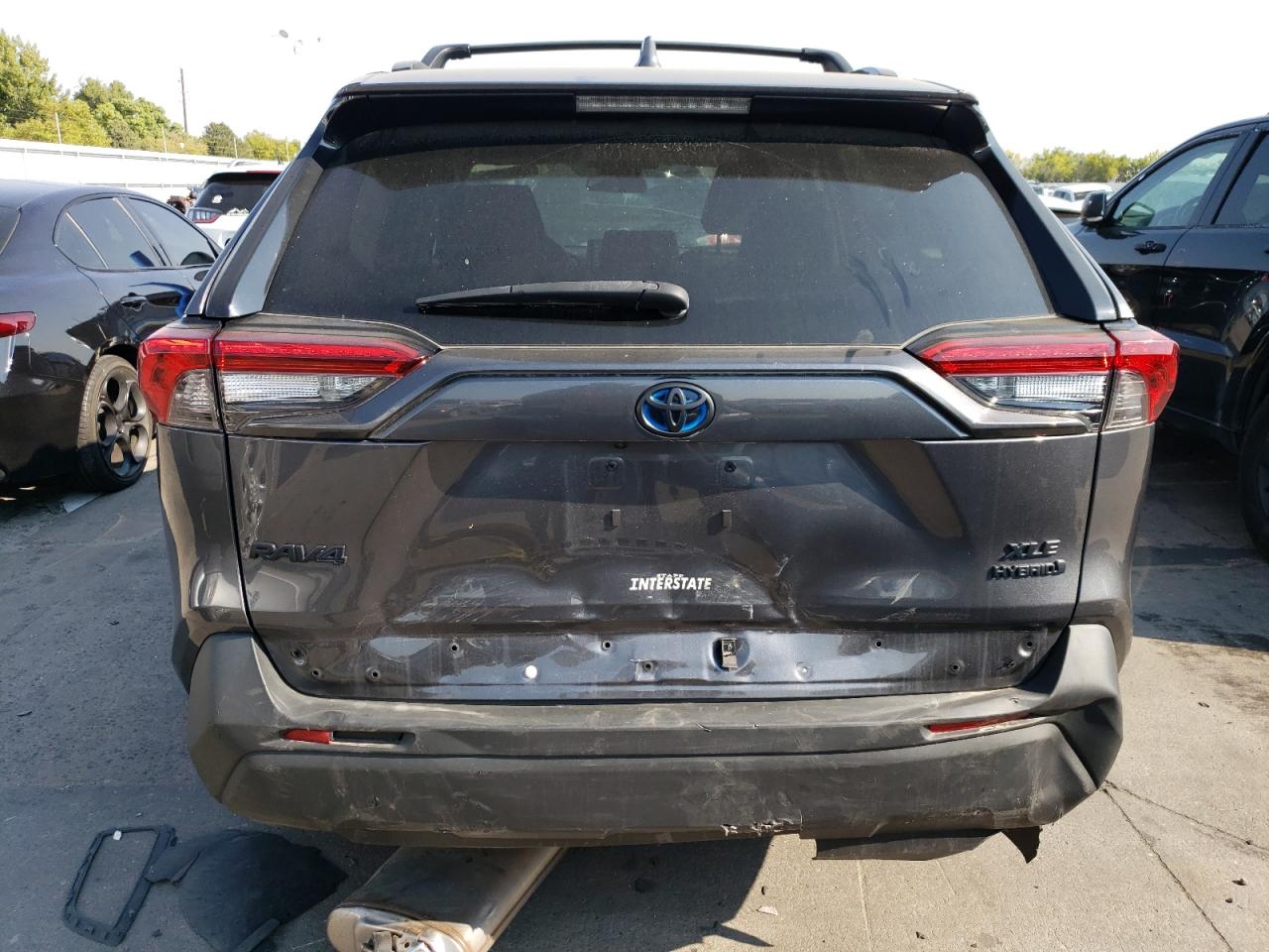 2022 Toyota RAV 4 VIN 4T3RWRFV6NU061319 Copart auction photo, front end / rear end damage thumbnail 6