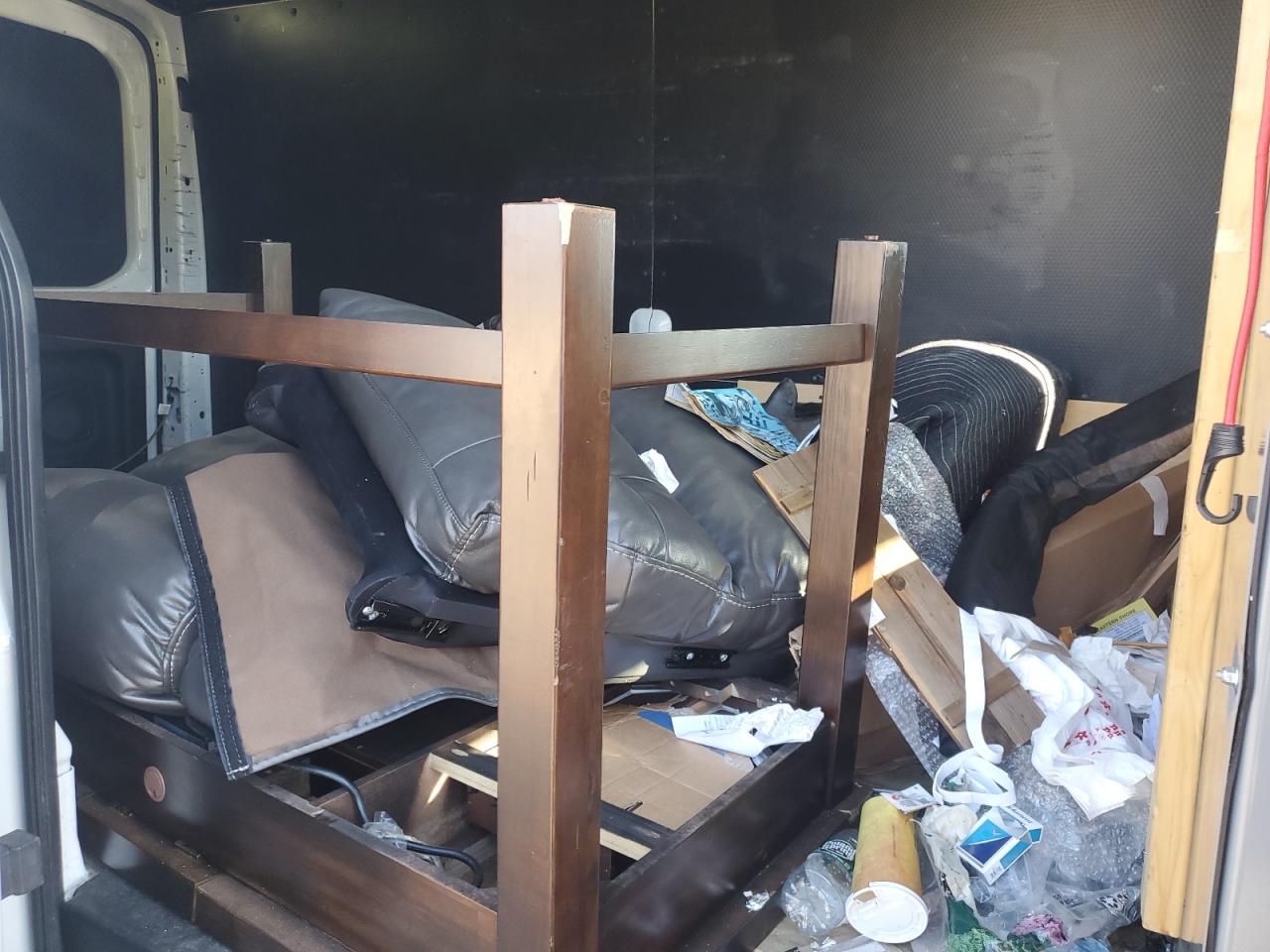 2017 Ford Transit VIN 1FTBW2CG2HKA74970 Copart auction photo, front end / side damage thumbnail 11
