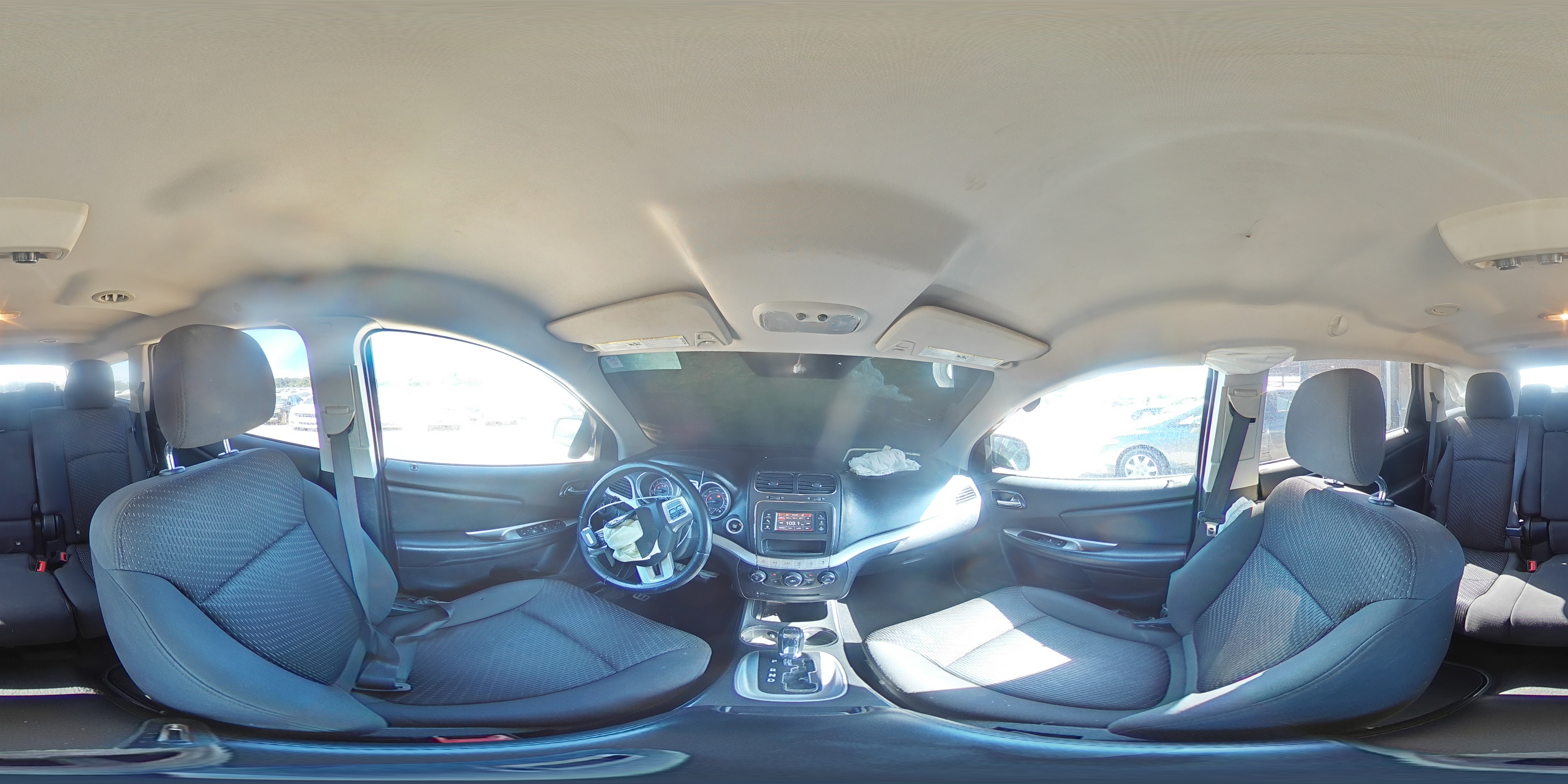 2017 Dodge Journey VIN 3C4PDCABXHT700773 Copart auction photo, front end / side damage thumbnail 13