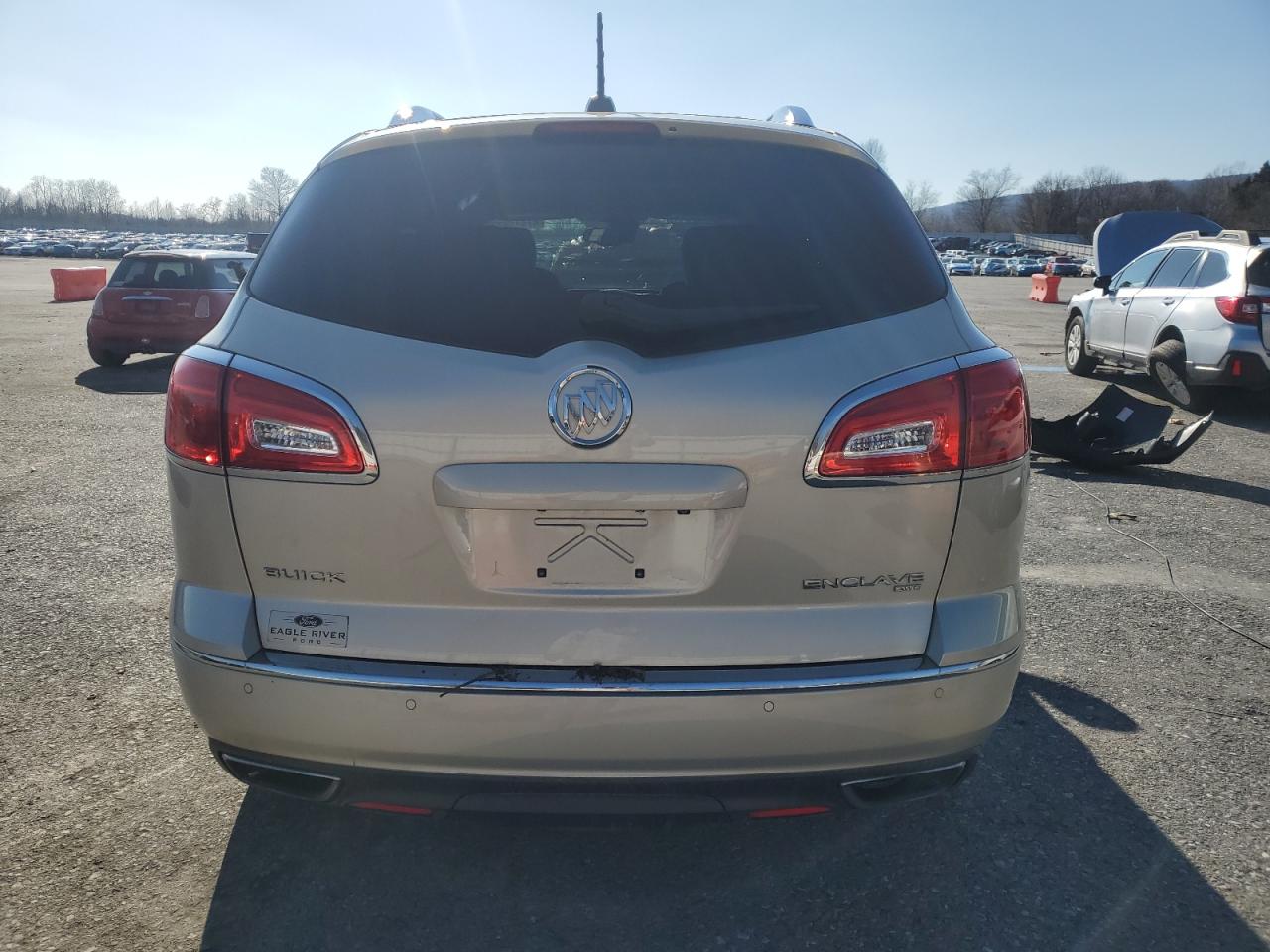 2017 Buick Enclave VIN 5GAKVBKD8HJ156266 Copart auction photo, front end / minor dent/scratches damage thumbnail 6