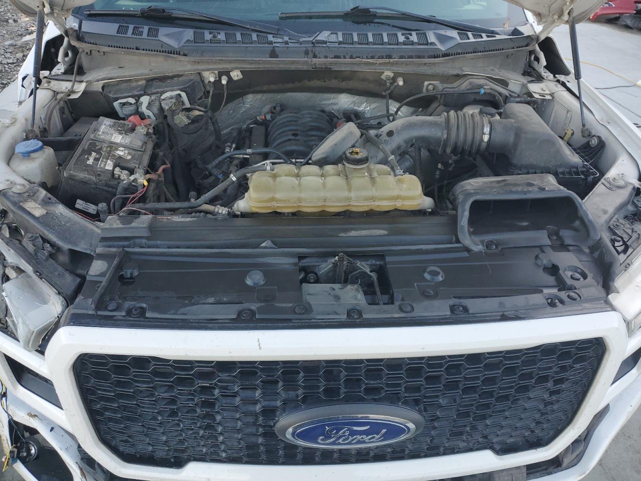 2020 Ford F-150 VIN 1FTEW1E59LFC15814 Copart auction photo, all over damage thumbnail 11