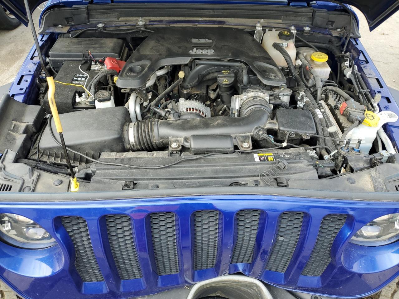 2018 Jeep Wrangler VIN 1C4HJXDG3JW280432 Copart auction photo, front end damage thumbnail 13