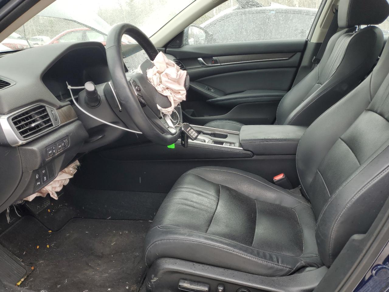 2018 Honda Accord VIN 1HGCV1F95JA808481 Copart auction photo, front end / side damage thumbnail 7