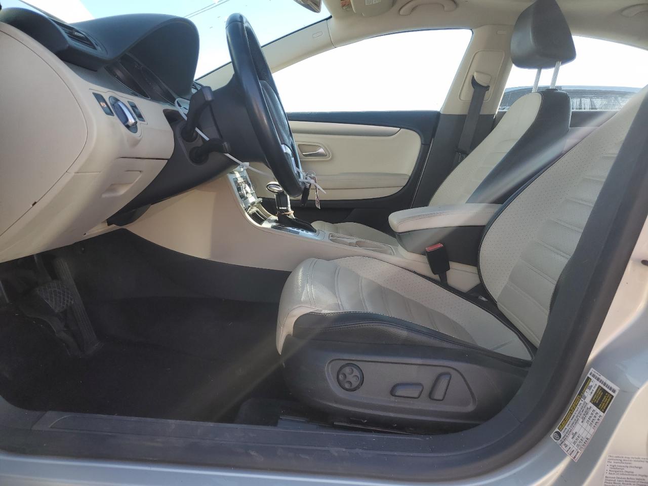 2010 Volkswagen Passat CC VIN WVWMP7AN9AE556554 Copart auction photo, front end damage thumbnail 7