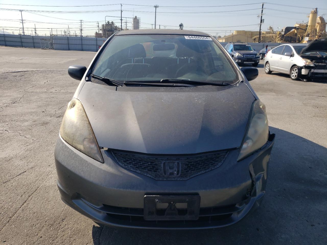 2011 Honda Fit VIN JHMGE8H30BS002656 Copart auction photo, front end damage thumbnail 5