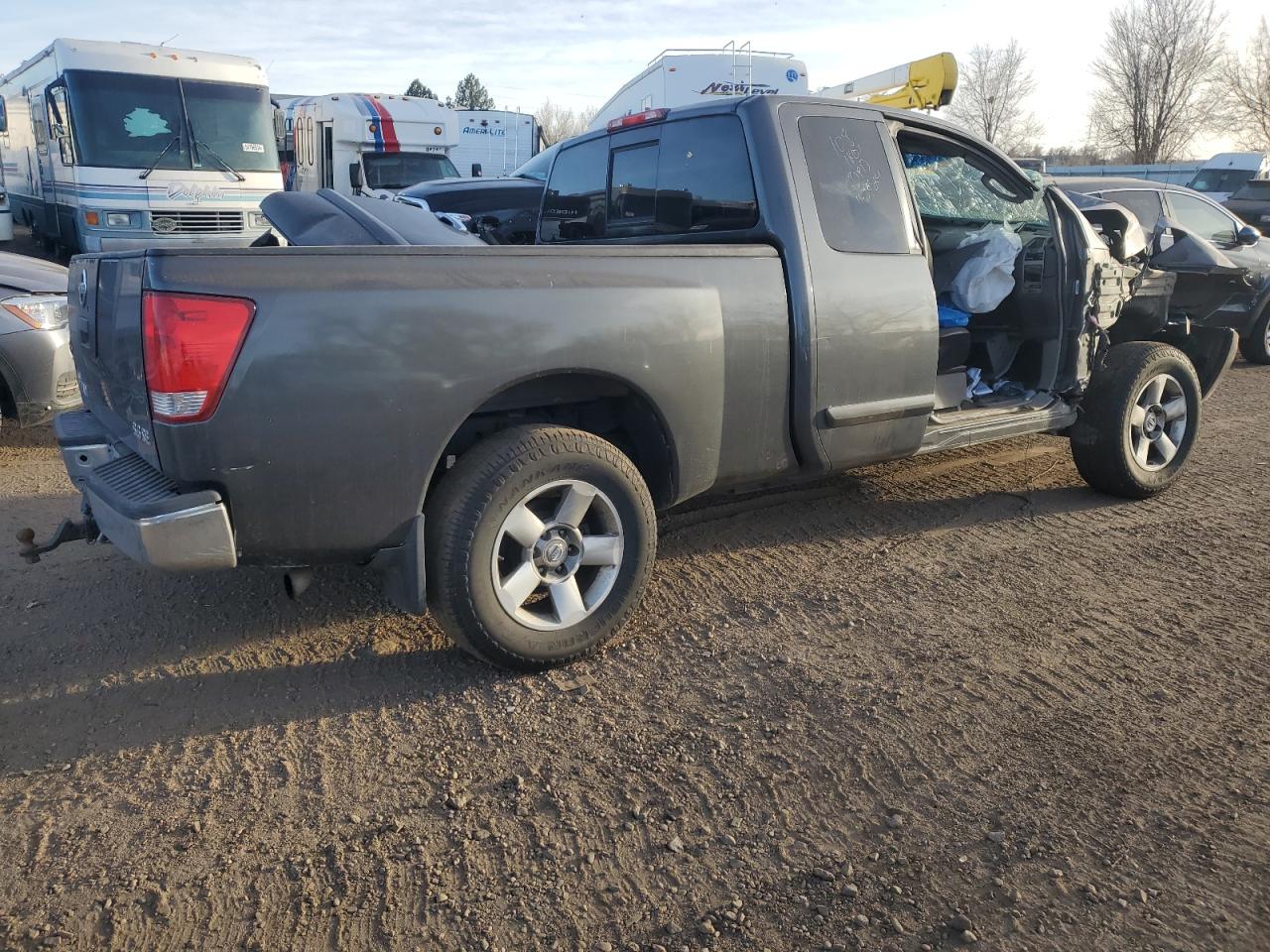 2004 Nissan Titan VIN 1N6AA06BX4N543601 Copart auction photo, all over / undercarriage damage thumbnail 3
