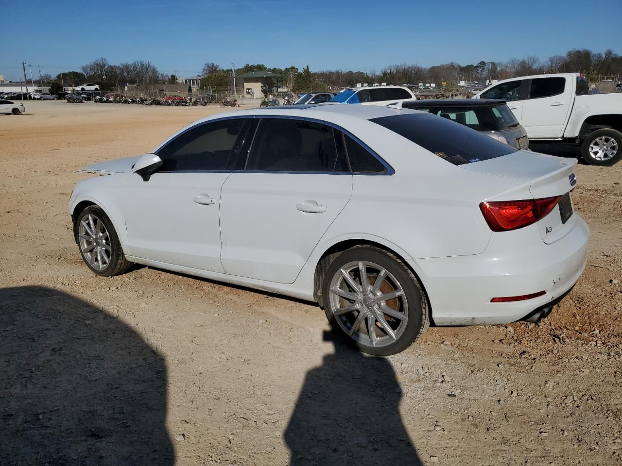 2015 Audi A3 VIN WAUACGFF6F1007373 Copart auction photo, front end damage thumbnail 2