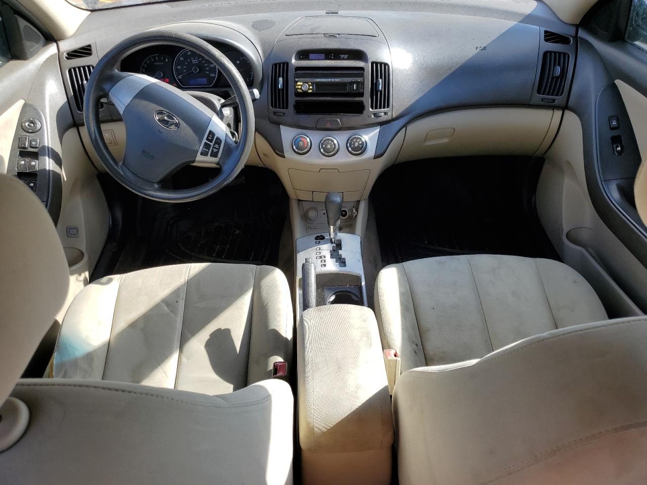 2009 Hyundai Elantra VIN KMHDU46D99U787474 Copart auction photo, mechanical / minor dent/scratches damage thumbnail 8
