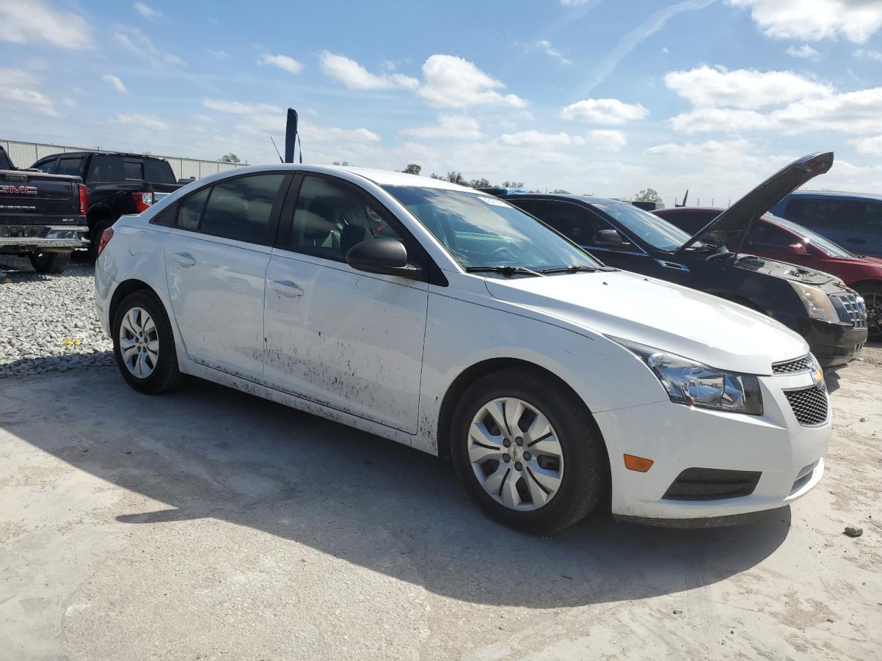 2014 Chevrolet Cruze VIN 1G1PA5SH5E7227154 Copart auction photo, rear end damage thumbnail 4