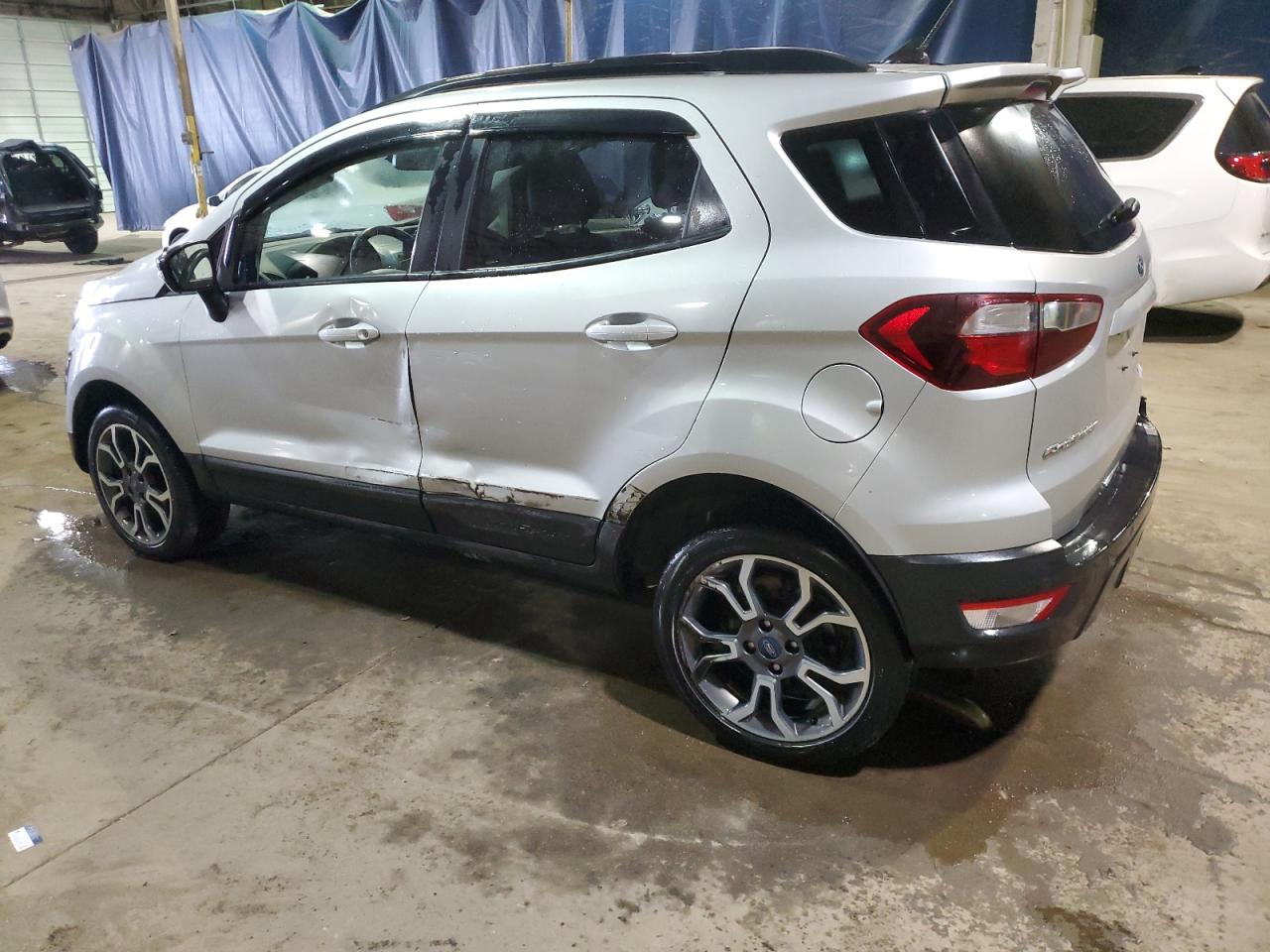 2019 Ford EcoSport VIN MAJ6S3JLXKC310050 Copart auction photo, all over damage thumbnail 2
