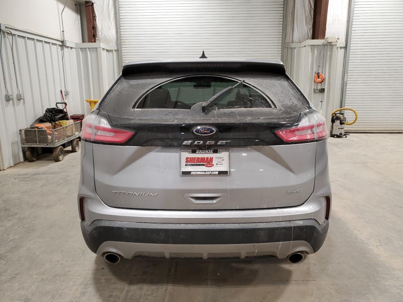 2022 Ford Edge VIN 2FMPK4K95NBA39695 Copart auction photo, front end / side damage thumbnail 6