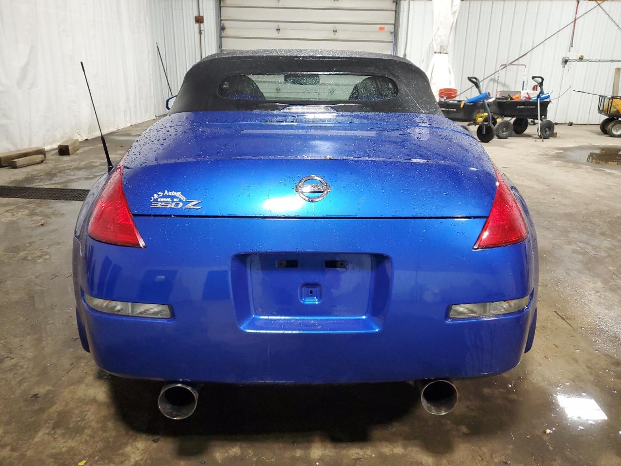 2004 Nissan 350Z VIN JN1AZ36A34T006197 Copart auction photo, side damage thumbnail 6