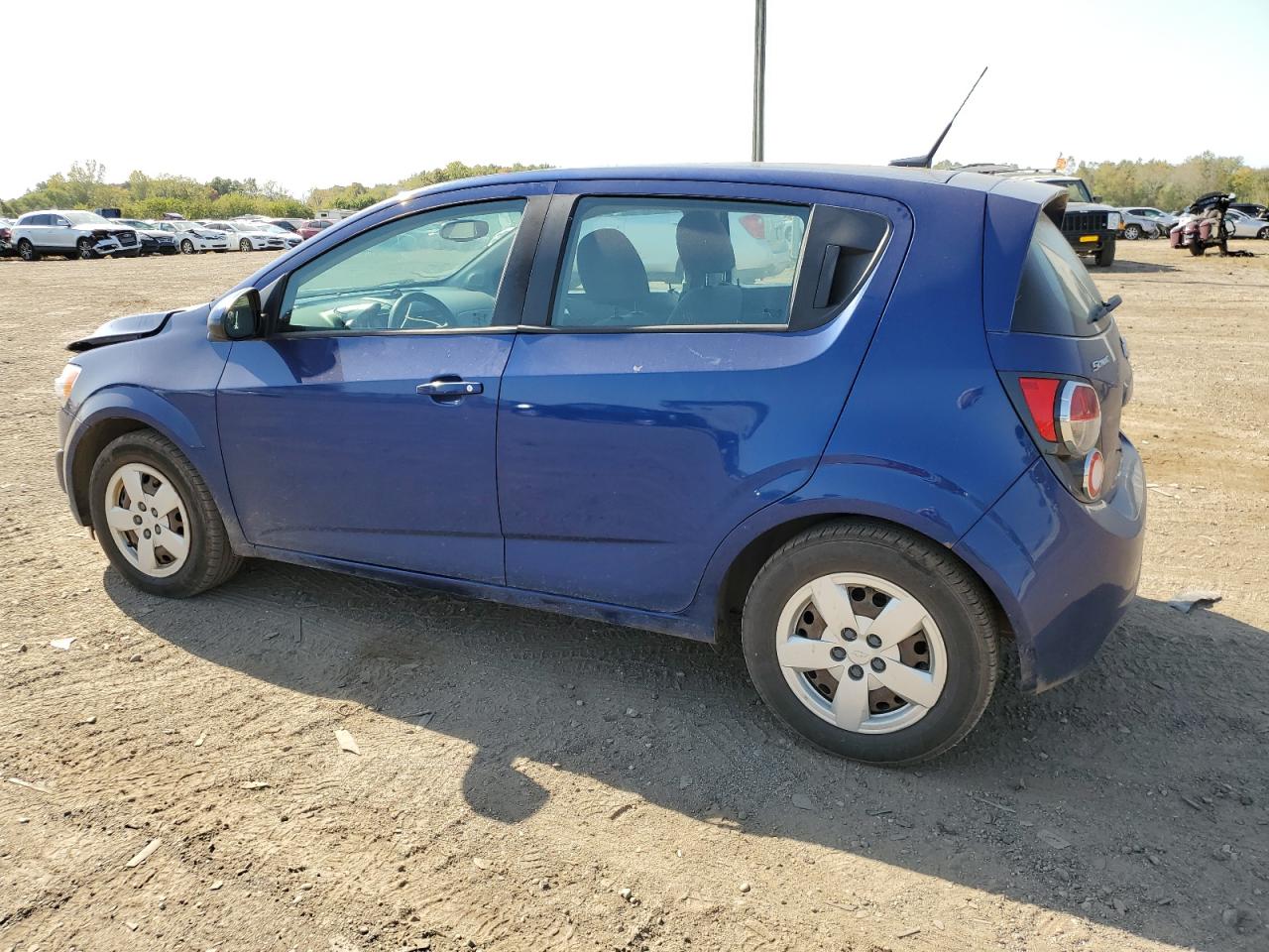 2014 Chevrolet Sonic VIN 1G1JA6SH9E4112571 Copart auction photo, front end damage thumbnail 2