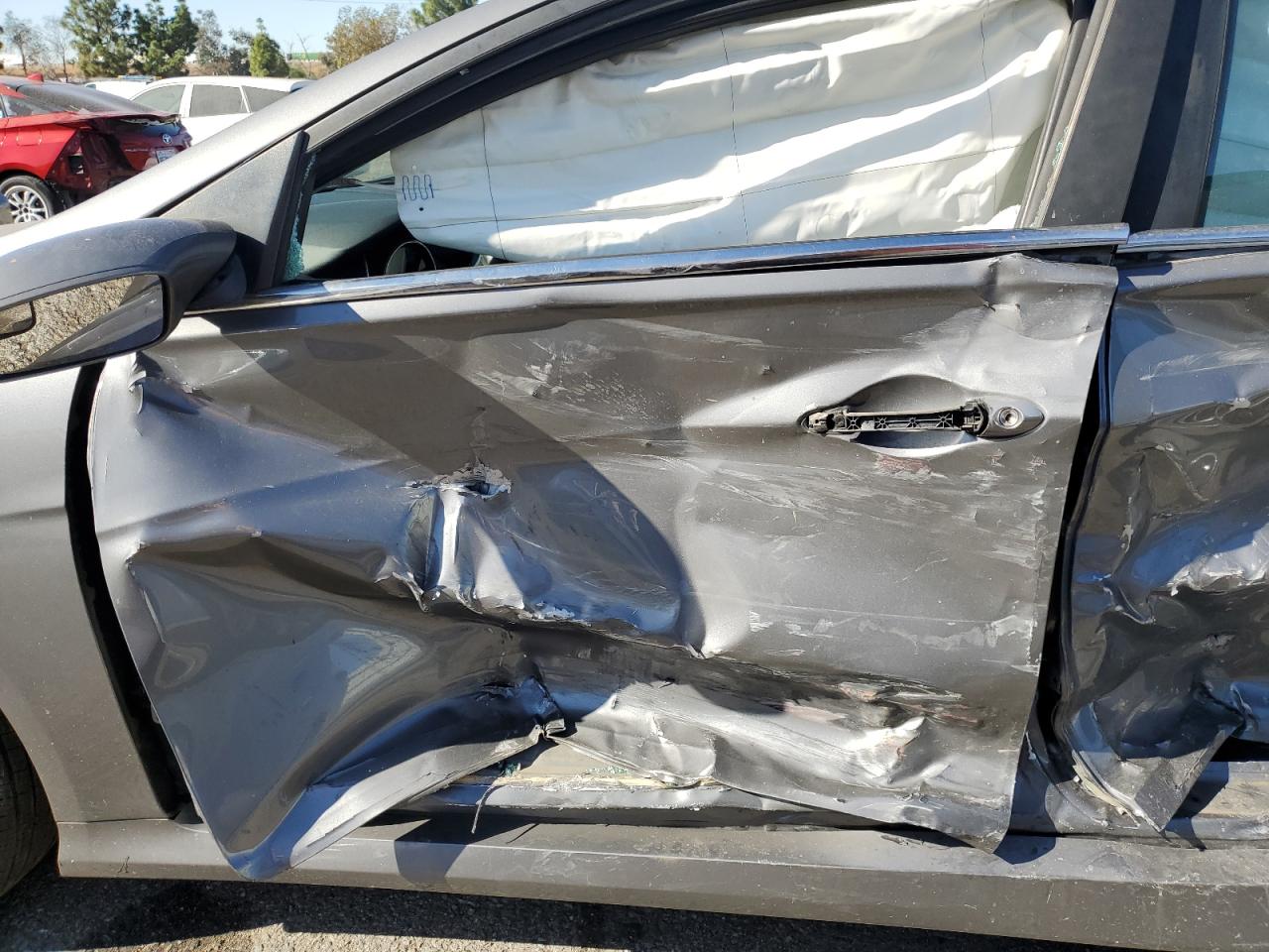 2014 Hyundai Sonata VIN 5NPEB4AC4EH915069 Copart auction photo, all over damage thumbnail 7