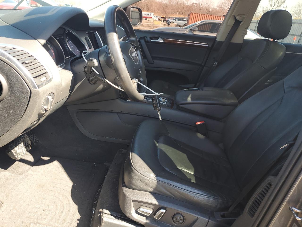 2013 Audi Q7 VIN WA1LGAFE1DD010904 Copart auction photo, front end / rear end damage thumbnail 7