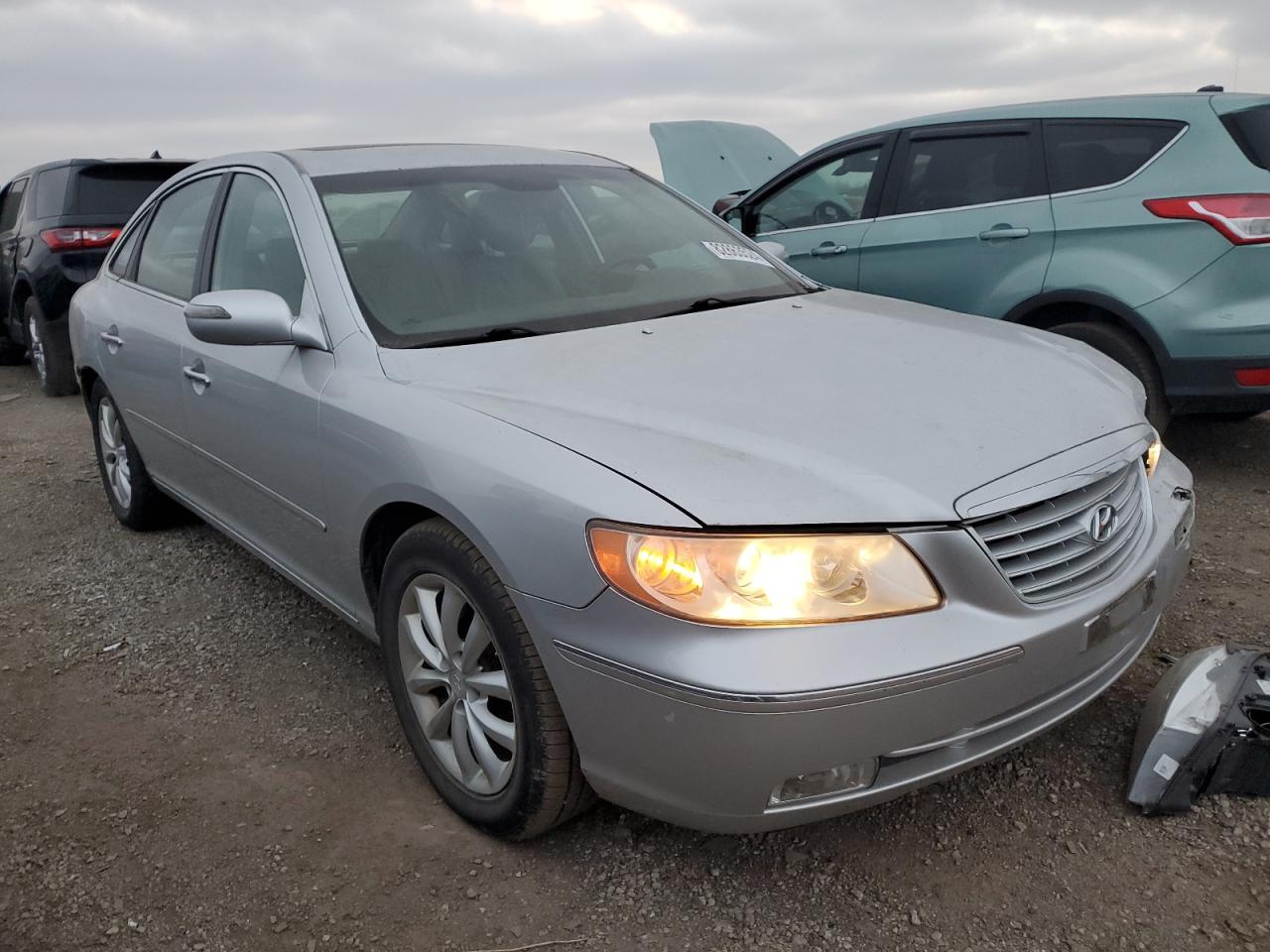 2007 Hyundai Azera VIN KMHFC46FX7A241147 Copart auction photo, front end damage thumbnail 4