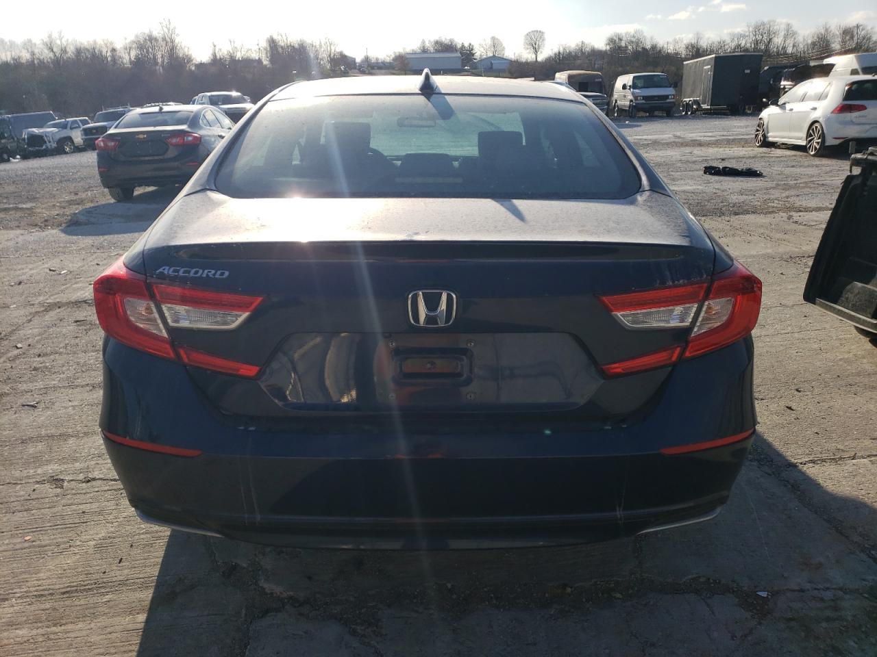 2019 Honda Accord VIN 1HGCV1F13KA133676 Copart auction photo, front end / undercarriage damage thumbnail 6