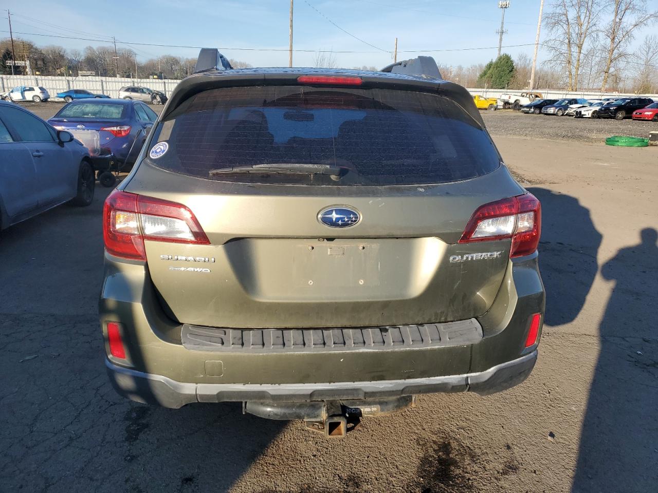 2015 Subaru Outback VIN 4S4BSBAC6F3244455 Copart auction photo, front end damage thumbnail 6