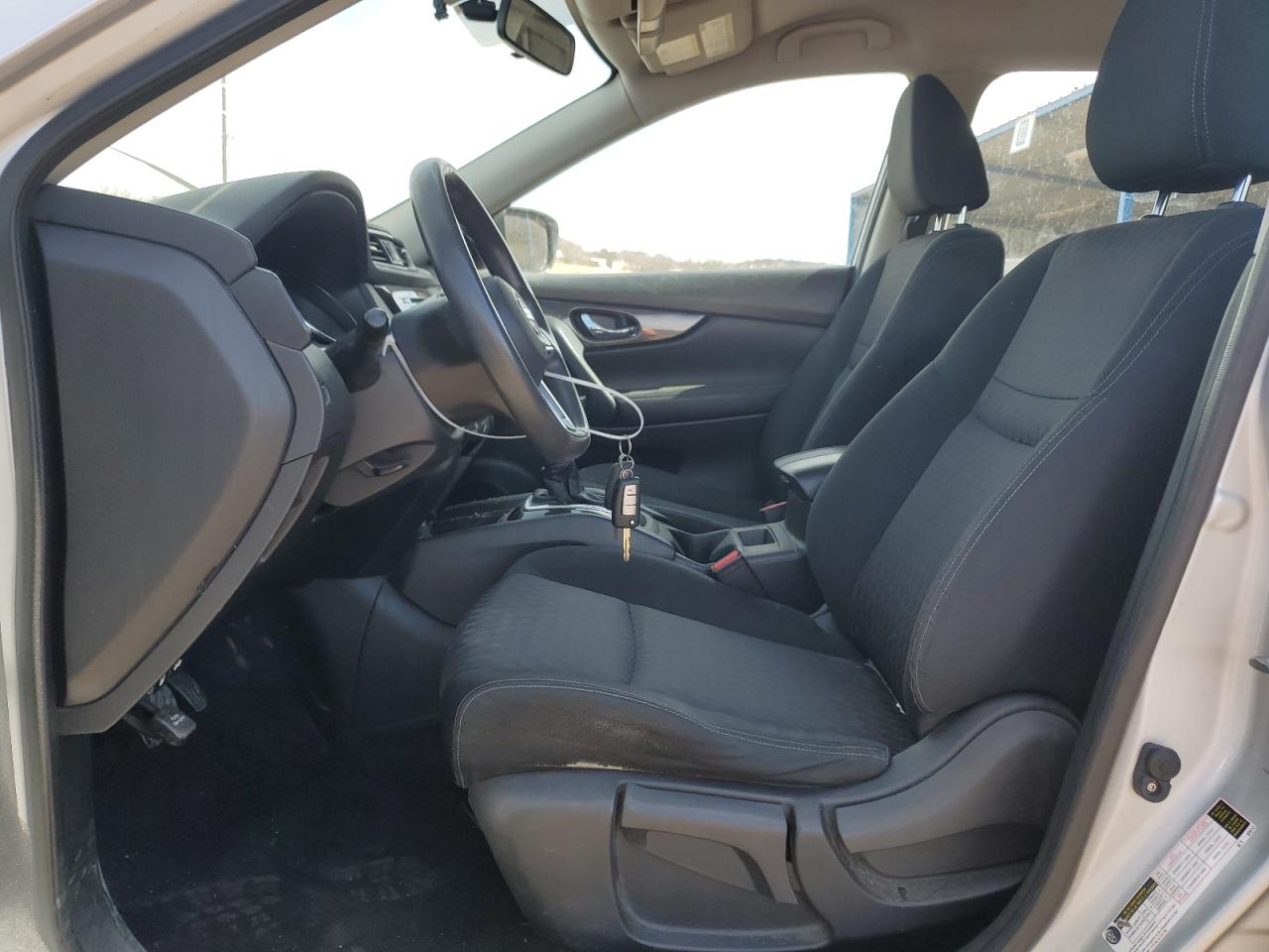 2017 Nissan Rogue VIN JN8AT2MT2HW394660 Copart auction photo, rear end / front end damage thumbnail 7