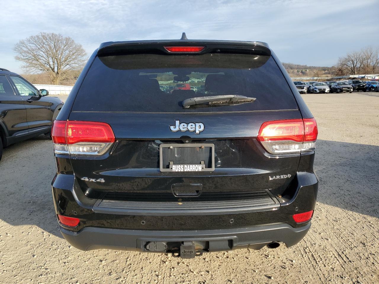 2017 Jeep Grand Cherokee VIN 1C4RJFAG4HC624347 Copart auction photo, front end / side damage thumbnail 6