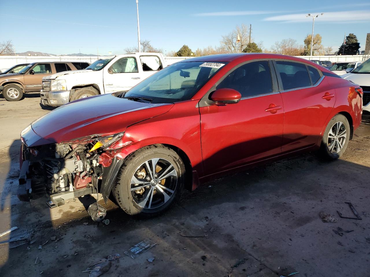 2020 Nissan Sentra VIN 3N1AB8CV3LY217172