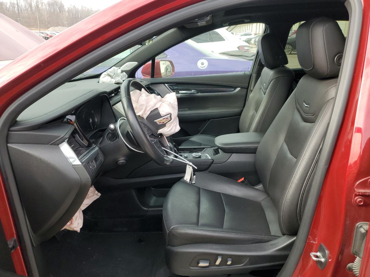 2020 Cadillac XT5 VIN 1GYKNDRS8LZ195233 Copart auction photo, front end / side damage thumbnail 7