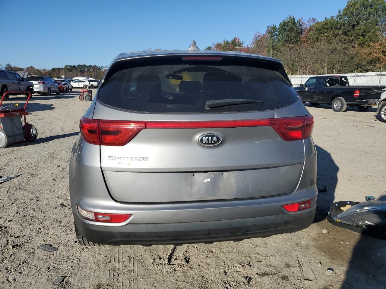 2019 KIA Sportage VIN KNDPMCAC8K7591010 Copart auction photo, front end damage thumbnail 6