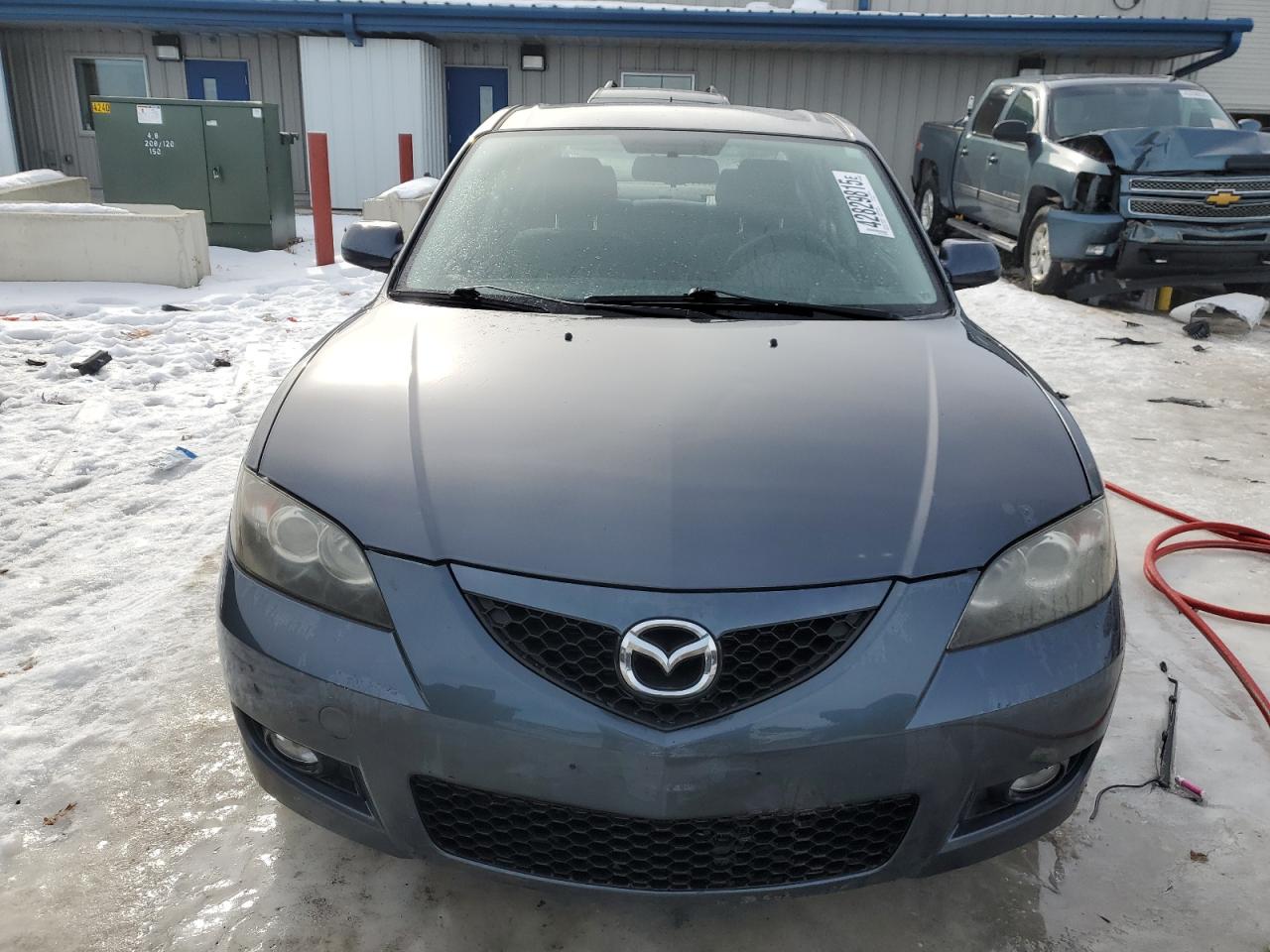2008 Mazda 3 VIN JM1BK32F681170620 Copart auction photo, rear end damage thumbnail 5