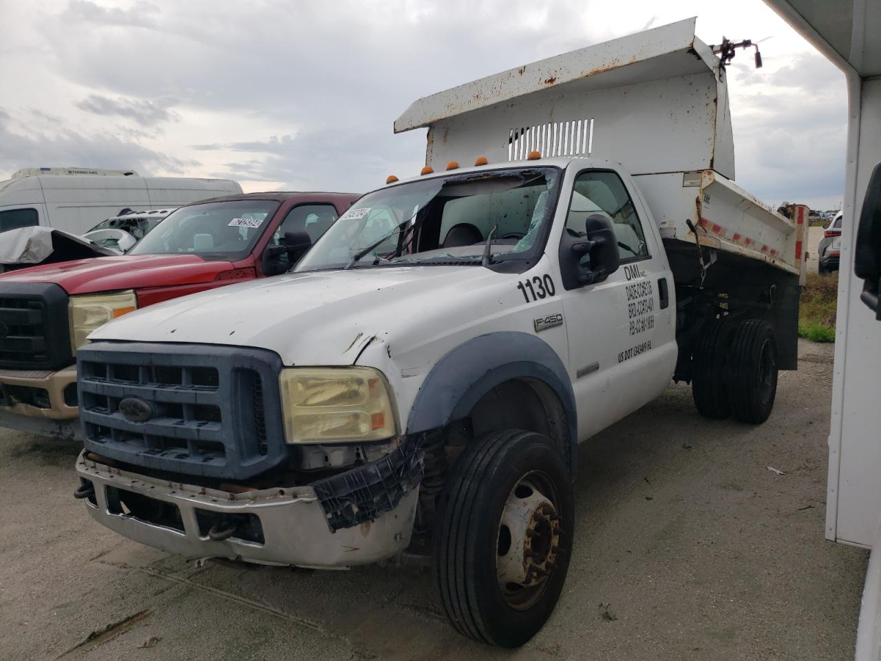 2006 Ford F450 VIN 1FDXF46P16ED28771