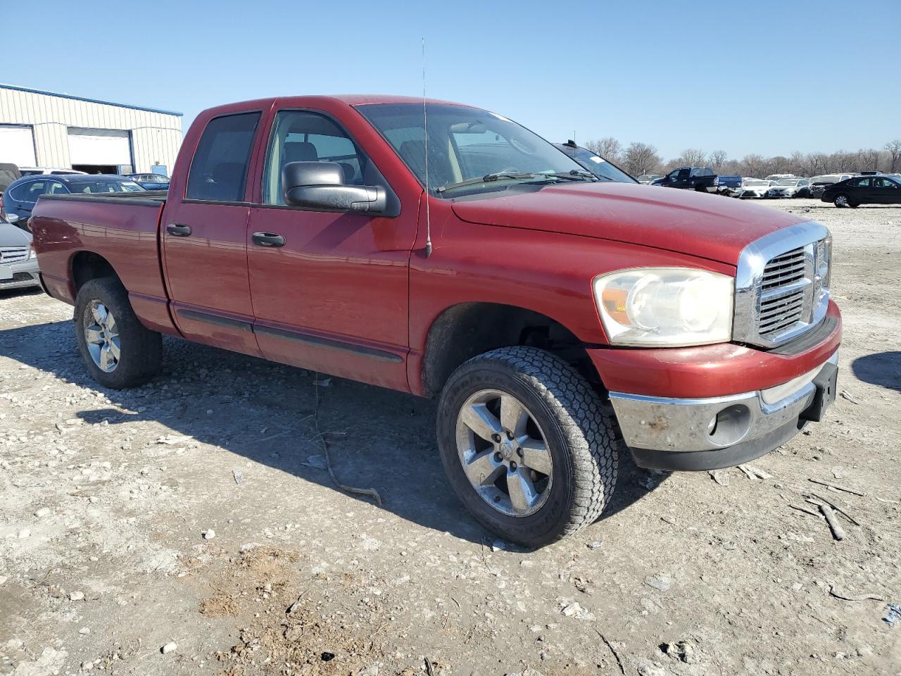 2007 Dodge RAM VIN 1D7HU18227S120762 Copart auction photo, hail / minor dent/scratches damage thumbnail 4