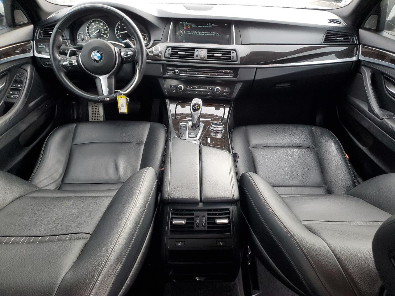 2014 BMW 5er VIN WBA5A7C50ED613980 Copart auction photo, front end damage thumbnail 8