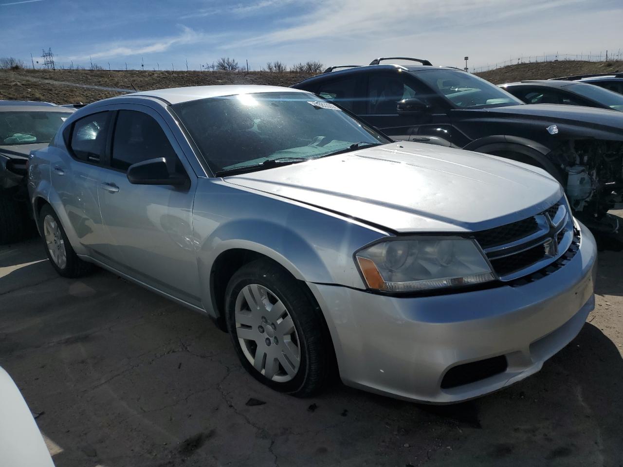 2012 Dodge Avenger VIN 1C3CDZAB6CN260078 Copart auction photo, hail / front end damage thumbnail 4