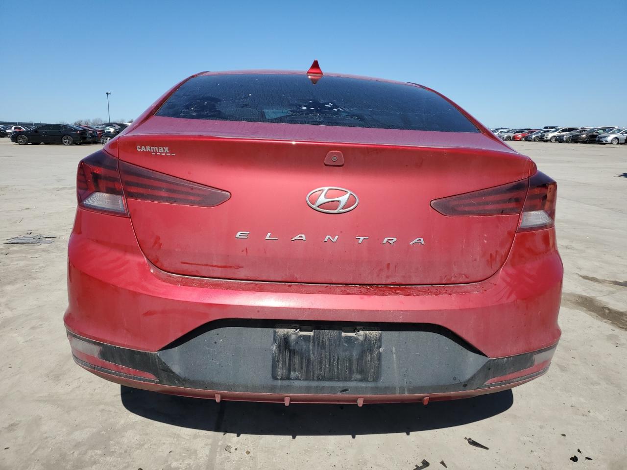 2020 Hyundai Elantra VIN 5NPD84LF6LH580136 Copart auction photo, front end / hail damage thumbnail 6