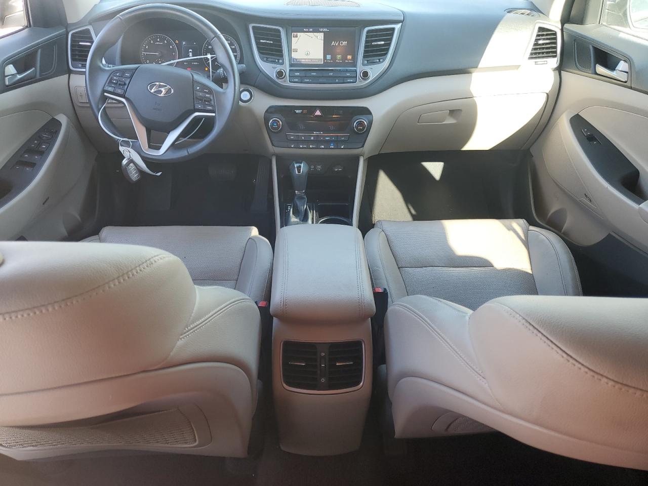 2018 Hyundai Tucson VIN KM8J33A42JU752769 Copart auction photo, rear end / front end damage thumbnail 8