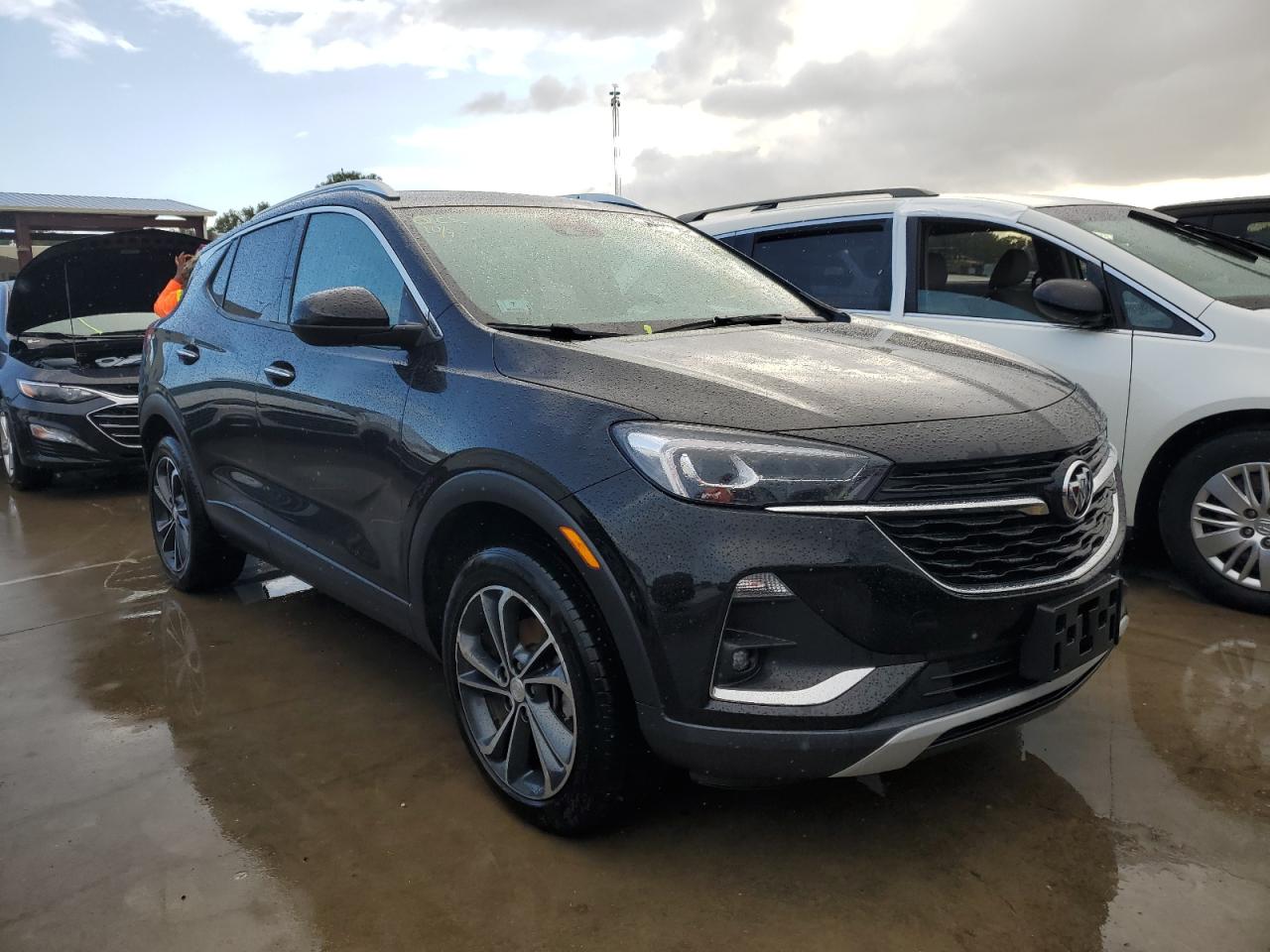 2021 Buick Encore VIN KL4MMGSL4MB170579 Copart auction photo, water/flood damage thumbnail 4