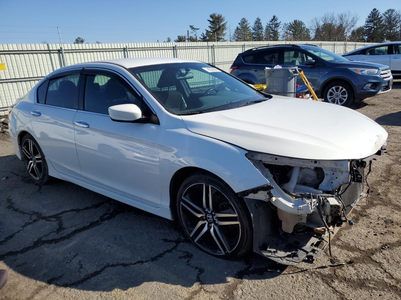 2016 Honda Accord VIN 1HGCR2F53GA218635 Copart auction photo, front end damage thumbnail 4