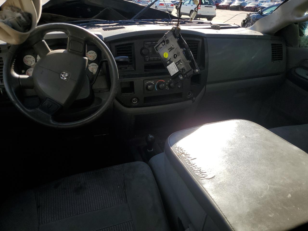 2007 Dodge RAM VIN 1D7KS28D27J589732 Copart auction photo, front end / side damage thumbnail 8