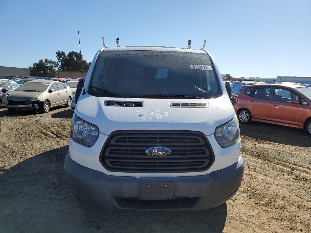 2015 Ford Transit VIN 1FTNR1YM5FKA86654 Copart auction photo, rear end damage thumbnail 5