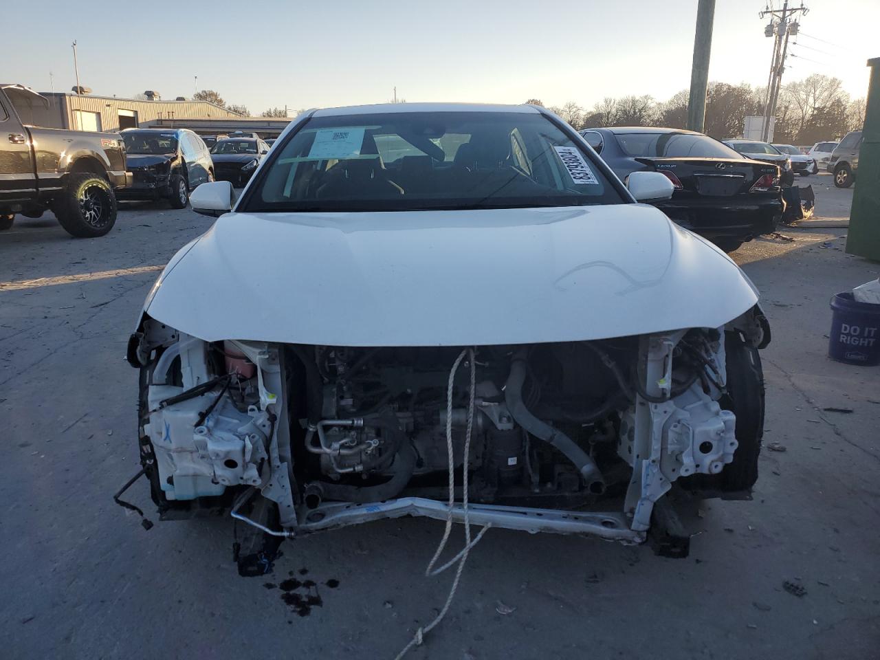2020 Toyota Camry VIN 4T1C11AK2LU396649 Copart auction photo, front end damage thumbnail 5