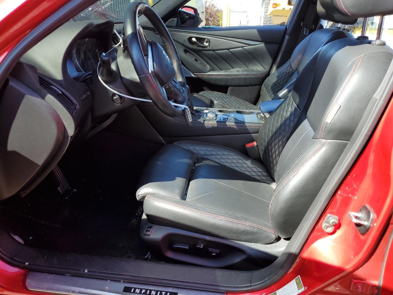 2018 Infiniti Q50 VIN JN1FV7ARXJM481308 Copart auction photo, all over damage thumbnail 7