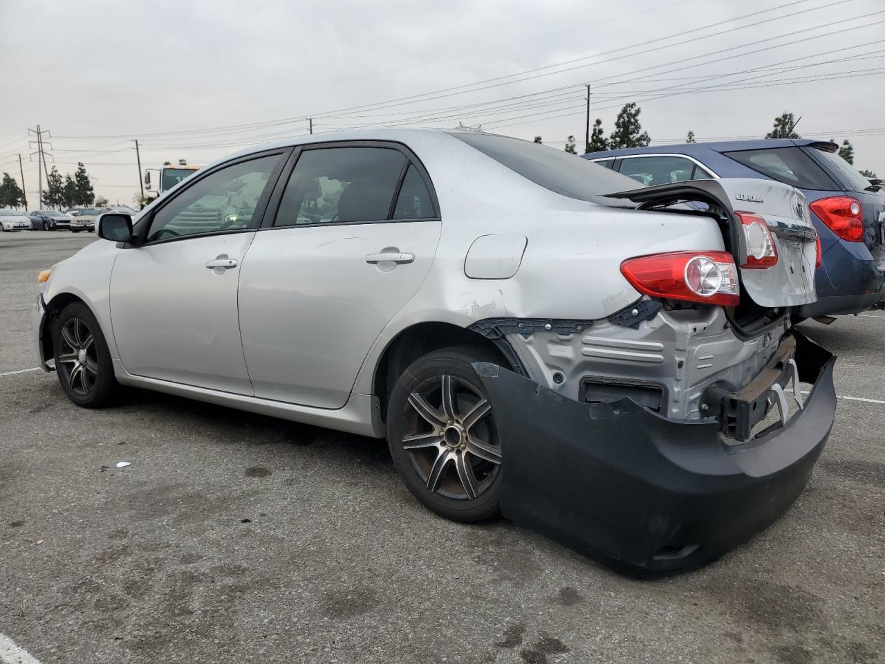 2012 Toyota Corolla VIN JTDBU4EE8C9179249 Copart auction photo, all over damage thumbnail 2