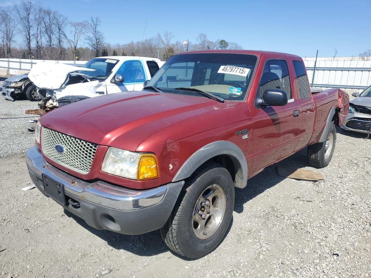 2002 Ford Ranger VIN 1FTZR45E12TA11258