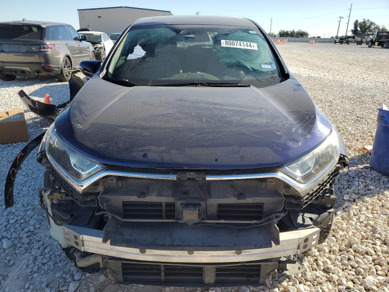 2018 Honda CR-V VIN 5J6RW1H5XJA004669 Copart auction photo, side / front end damage thumbnail 5