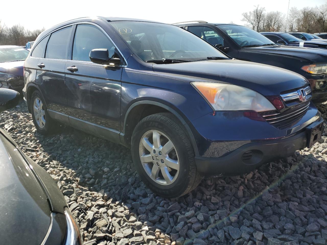 2008 Honda CR-V VIN JHLRE48508C000190 Copart auction photo, rear end damage thumbnail 4