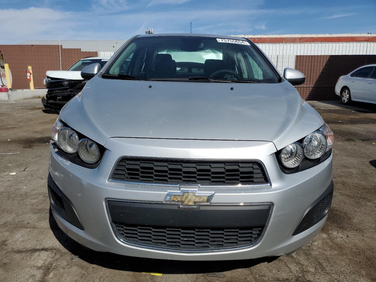 2012 Chevrolet Sonic VIN 1G1JA5SH6C4106900 Copart auction photo, rear end / front end damage thumbnail 5