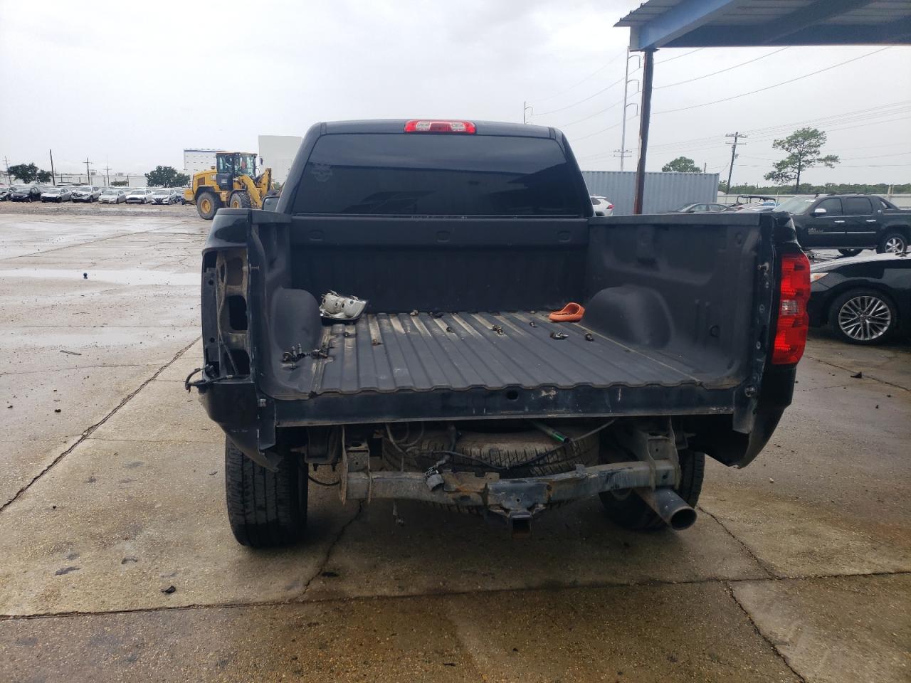 2018 Chevrolet Silverado VIN 3GCUKREC7JG115971 Copart auction photo, all over damage thumbnail 6